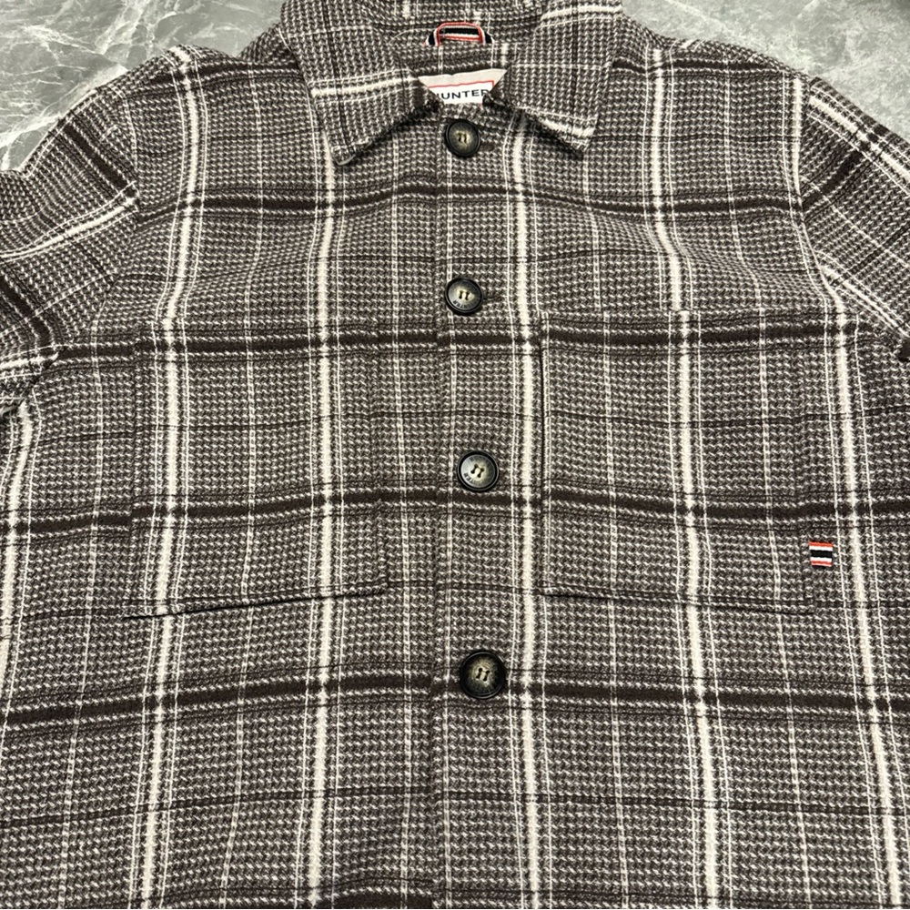 Hunter Brown Checkered Jacket